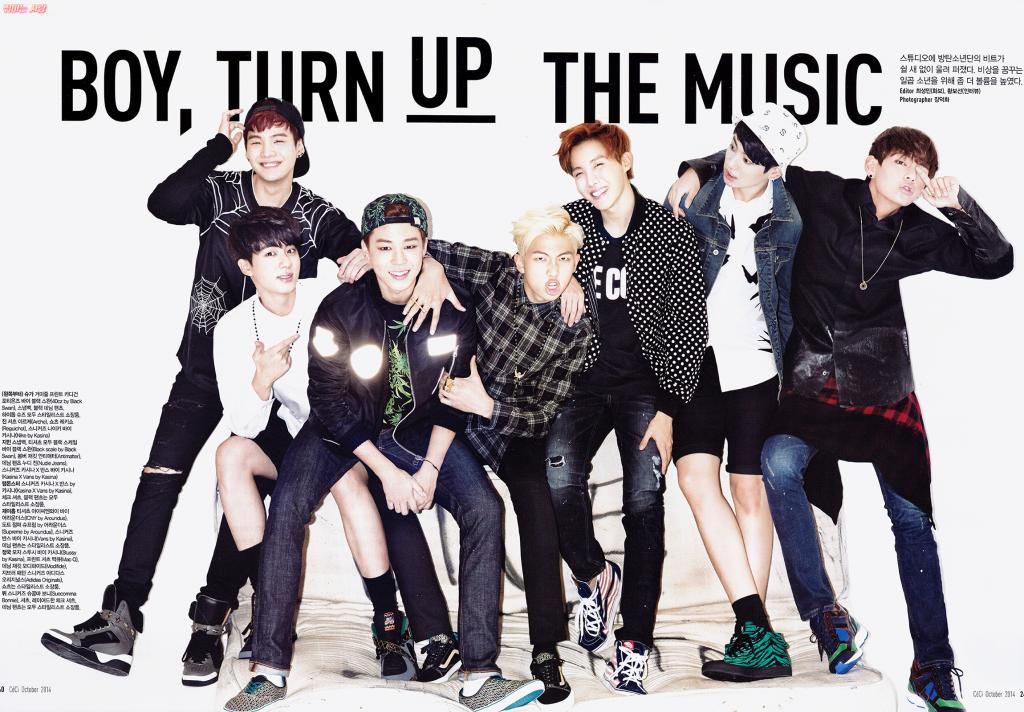 Picture/Scan] BTS at Ceci Magazine (October Edition) [140921] |